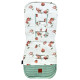 NEW Baby Set Pad + Pillow + Cover + Strap Olive Green I Love Strawberry - Waffle