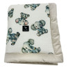 Newborn Blanket 60x70cm Latte Dumbo - Velvet Newborn Blanket 60x70cm Latte Dumbo - Velvet
