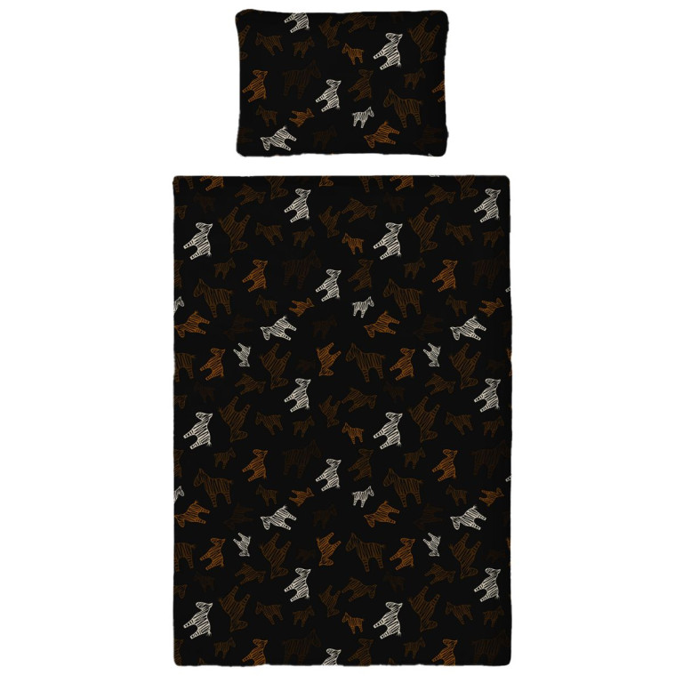 Bawełniana Pościel z Wypełnieniem Follow The Zebra 140x200cm