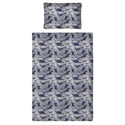 Bawełniana Pościel z Wypełnieniem Dreaming Dino 140x200cm