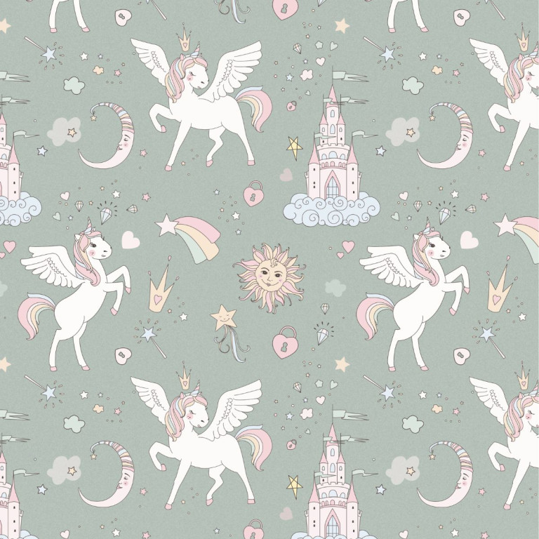 Bawełniany Otulacz z frędzlami Grey Fairyland 75x100cm