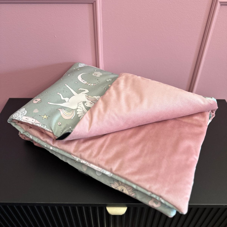 Kocyk Velvet 100x130 Sepia Rose Fairyland