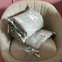 Ochraniacz do łóżeczka 60x120cm - Fairyland