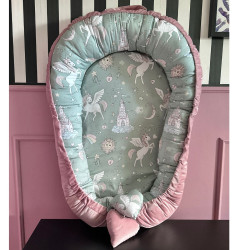 Baby Nest Sepia Rose Fairyland - Velvet
