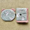Baby Set Newborn Blanket Velvet 60x70cm + Teddy Pillow Sepia Rose Fairyland Baby Set Newborn Blanket Velvet 60x70cm + Teddy Pillow Sepia Rose Fairyland