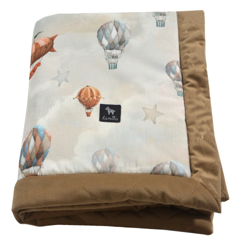 Newborn Blanket 60x70cm Caramel Up in the Air - Velvet