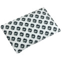 Preschooler Bed Pillow 40x60 Silver Mono Bloom - Velvet