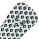 Stroller Pad Silver Mono Bloom - Velvet