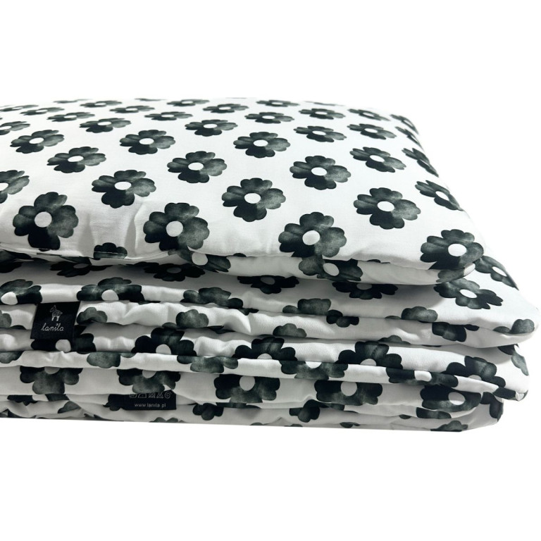 Bawełniana Pościel z Wypełnieniem Mono Bloom 100x135cm