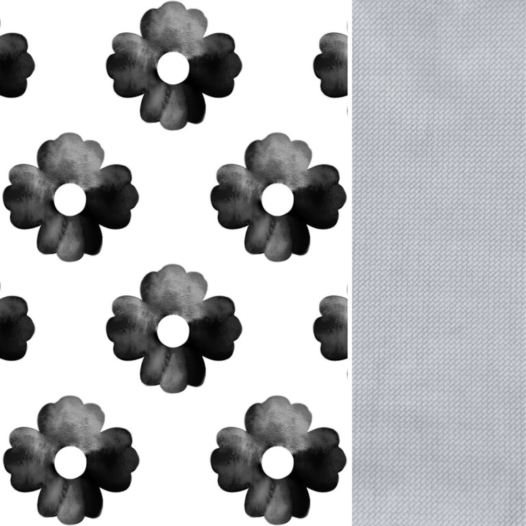 Rogal do Karmienia - Velvet Silver Mono Bloom