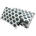 Baby Set Medium Blanket Velvet 75x100cm + Pillow 25x40cm Velvet Silver Mono Bloom