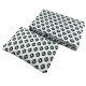 Preschooler Set Blanket 100x130cm + Pillow 40x60 Velvet Silver Mono Bloom