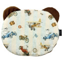 Teddy Pillow Chocolate Retro Ride - Velvet