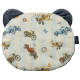 Teddy Pillow Dark Grey Retro Ride - Velvet