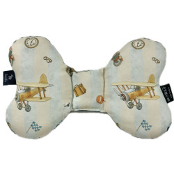 Shock-Absorbent Pillow Dark Grey Retro Ride - Velvet