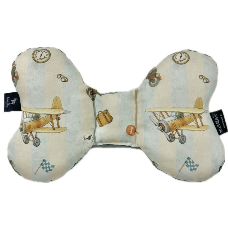 Poduszka Motylek - Velvet Dark Grey Retro Ride