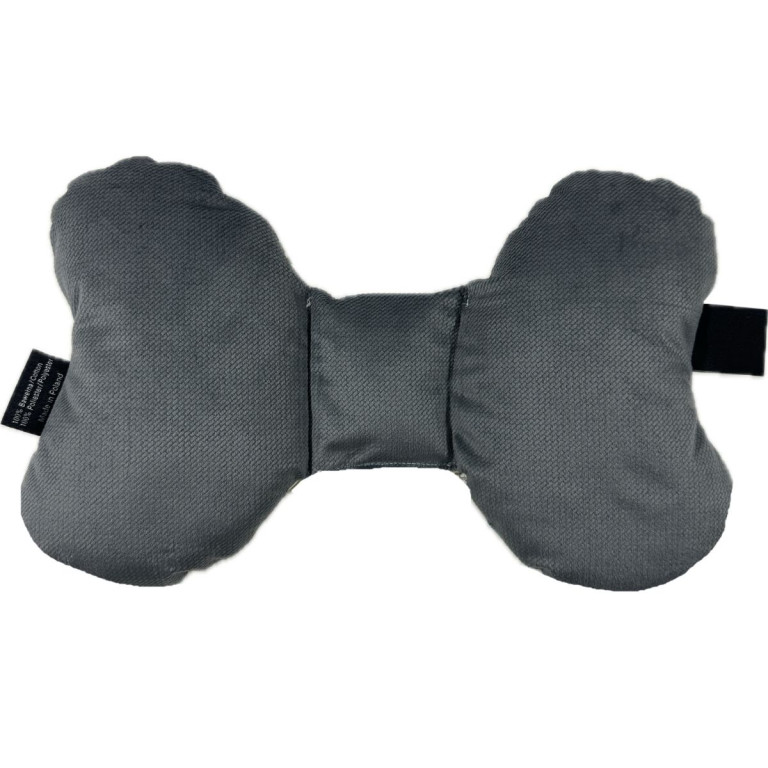 Poduszka Motylek - Velvet Dark Grey Retro Ride