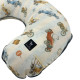 Breastfeeding Pillow Dark Grey Retro Ride - Velvet