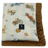 Newborn Blanket 60x70cm Chocolate Retro Ride Velvet Newborn Blanket 60x70cm Chocolate Retro Ride Velvet