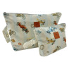 Cosmetic Bag Set Retro Ride S and L