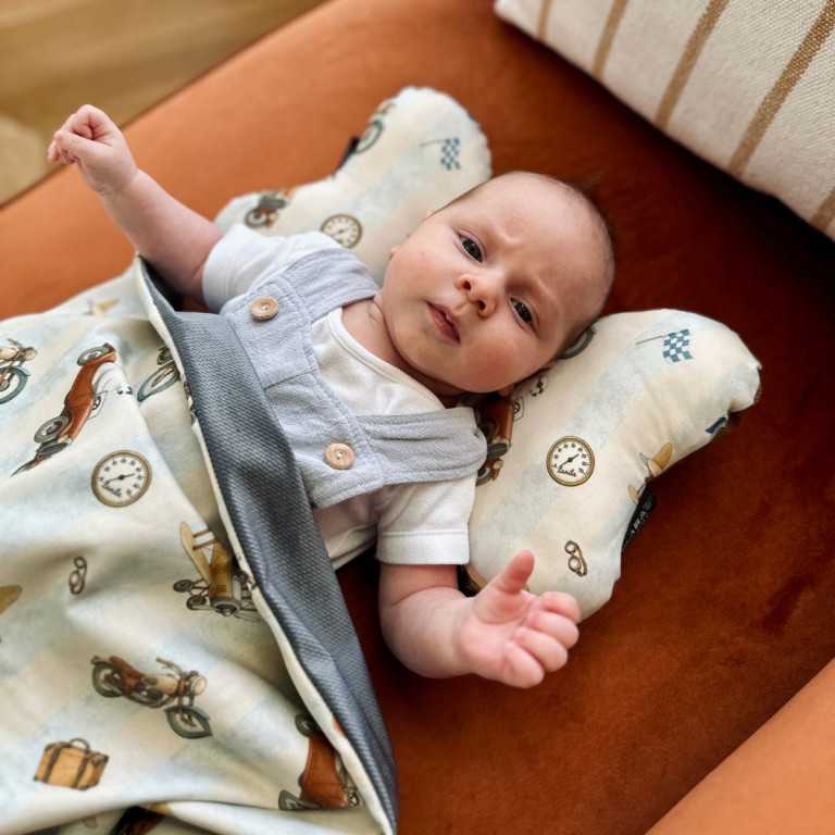 Poduszka Motylek - Velvet Chocolate Retro Ride