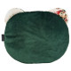 Teddy Pillow Bottle Green Winter Wishes - Velvet
