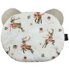 Teddy Pillow Latte Winter Wishes - Velvet