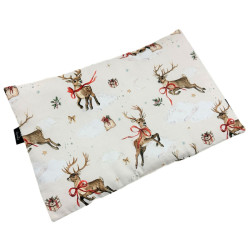 Preschooler Bed Pillow 40x60 Latte Winter Wishes - Velvet