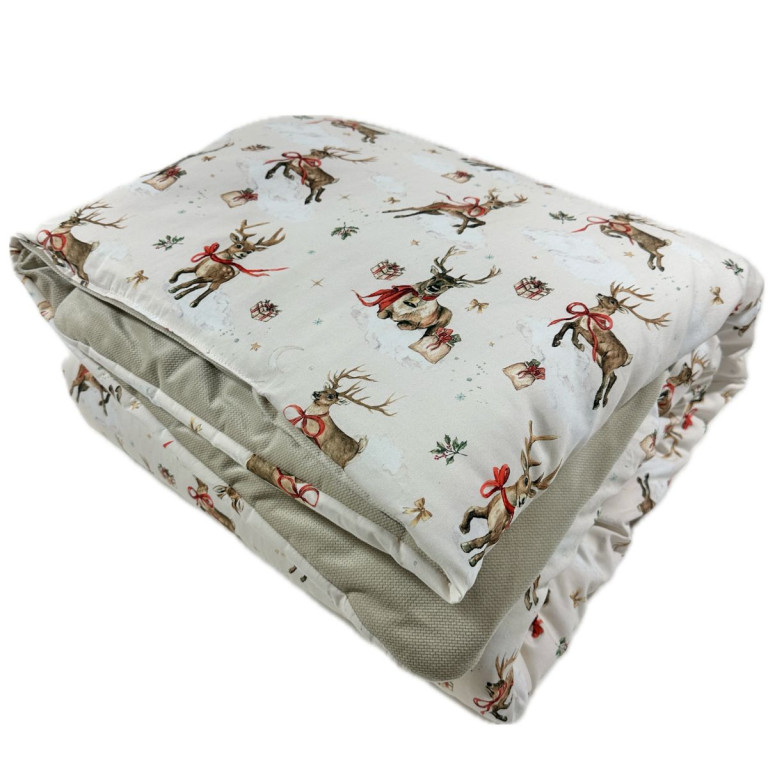 Koc Latte Winter Wishes 140x200 - Velvet