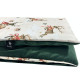 Preschooler Blanket 100x130cm Bottle Green Winter Wishes - Velvet