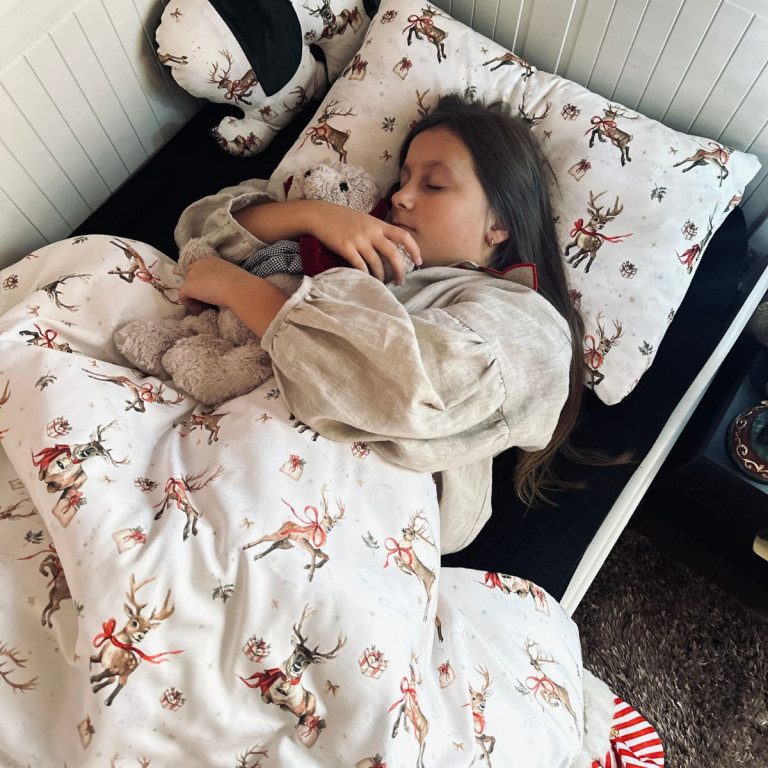 Beddings with Filling 140x200cm Winter Wishes