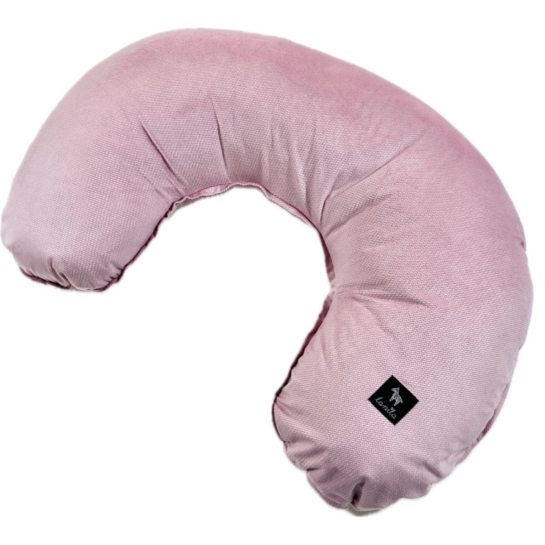 Breastfeeding Pillow Sepia Rose Velvet