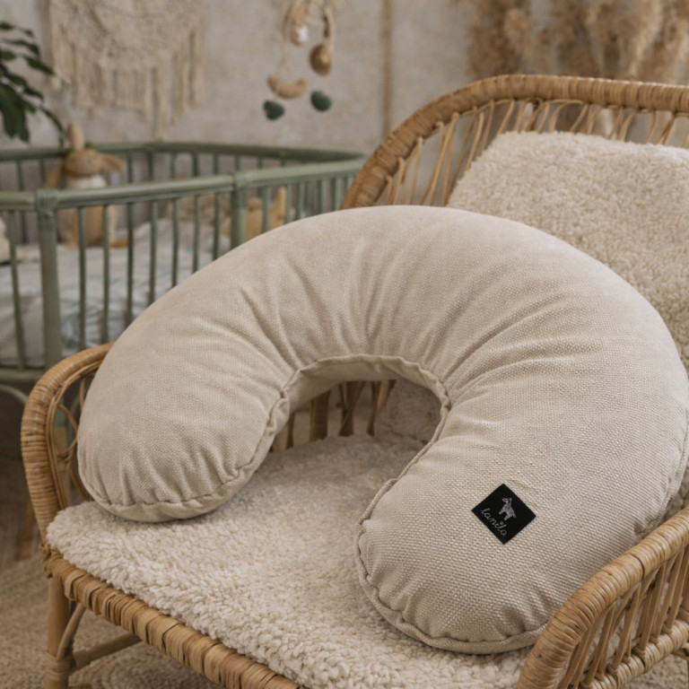 Breastfeeding Pillow Latte Velvet
