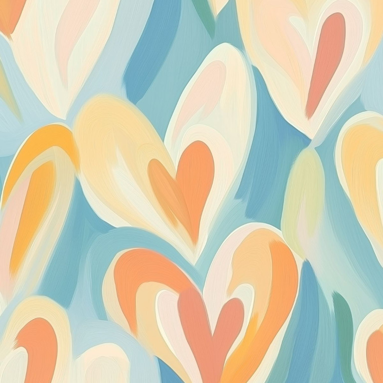 Prześcieradło Pastel Amour 70x140cm