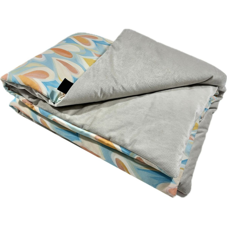 Preschooler Blanket 100x130cm Latte Pastel Amour - Velvet