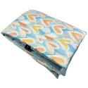 Preschooler Blanket 100x130cm Mint Pastel Amour - Velvet