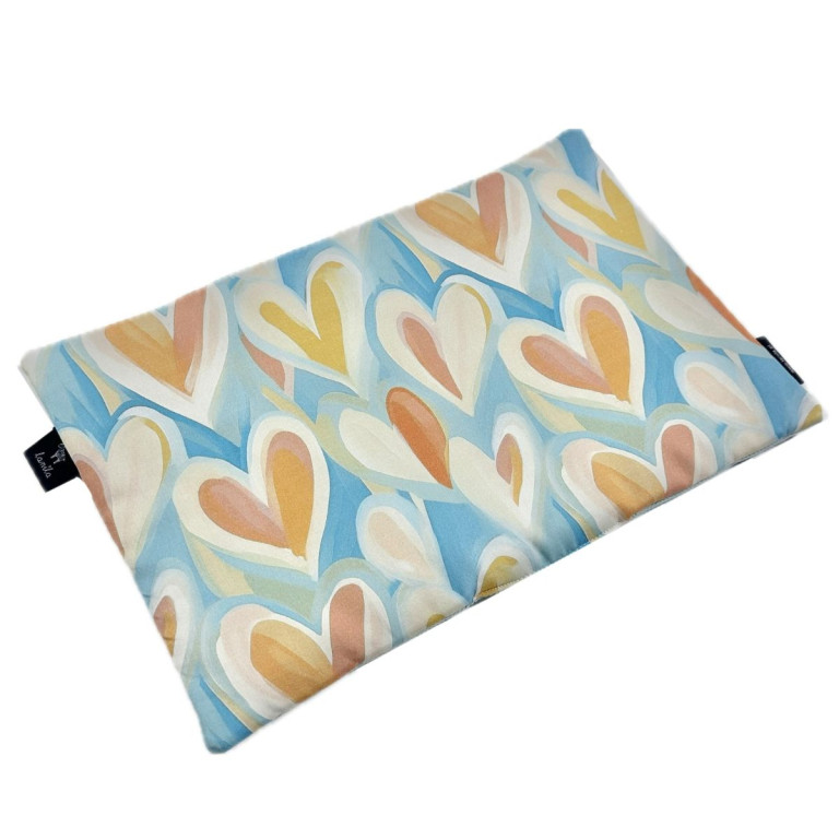 Preschooler Bed Pillow 40x60 Latte Pastel Amour - Velvet