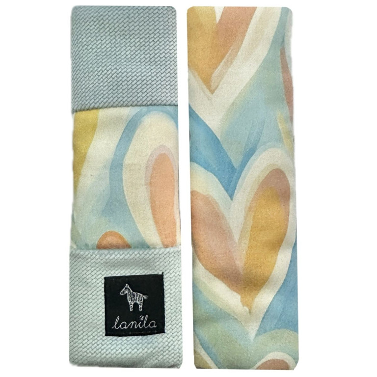 Seatbelt Cover Mint Pastel Amour - Velvet