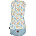 Stroller Pad Mint Pastel Amour - Velvet