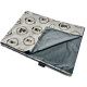 Newborn Blanket Light 75x100 Dark Grey Lord Dog - Velvet