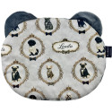 Teddy Pillow Dark Grey Lord Dog - Velvet