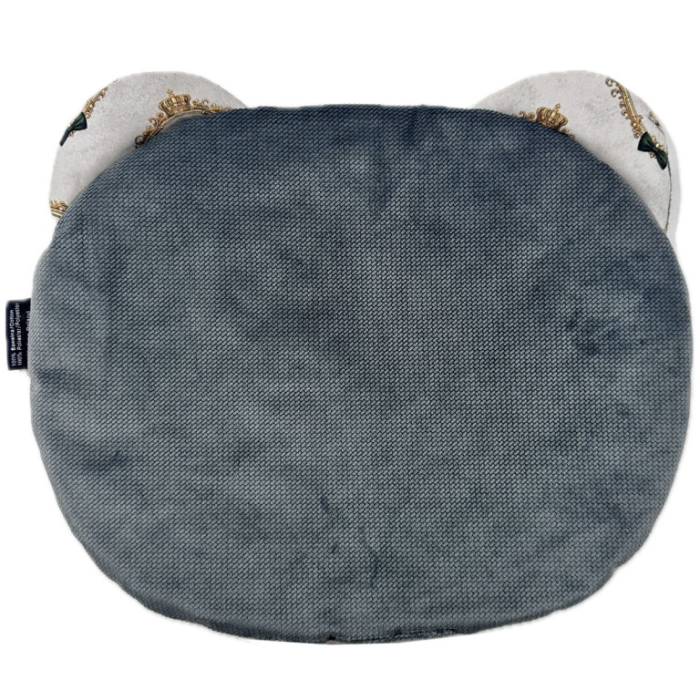 Teddy Pillow Dark Grey Lord Dog - Velvet