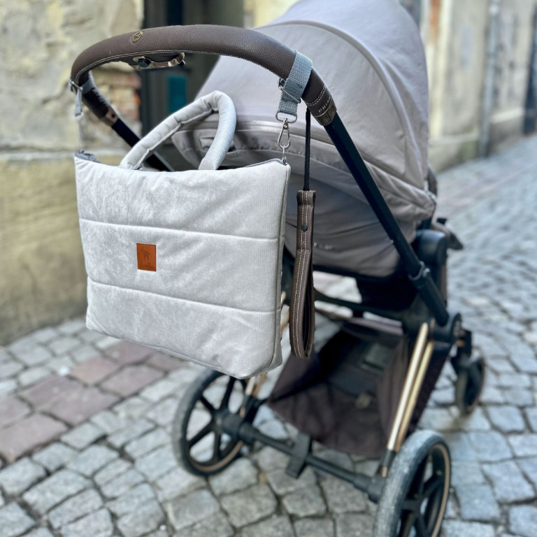 Torba Fluffy - Velvet Silver