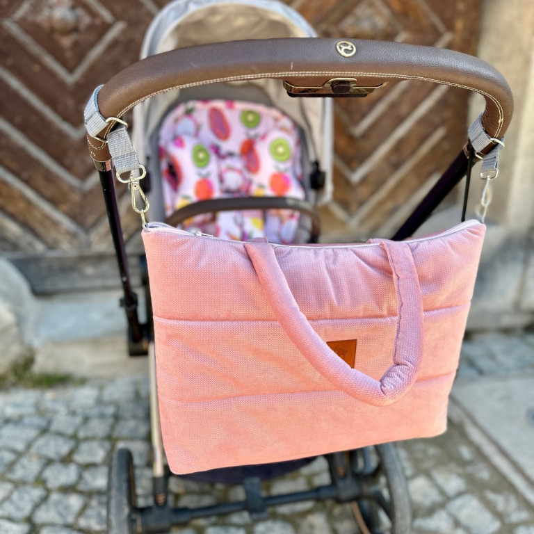 Torba Fluffy - Velvet Sepia Rose