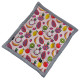 Kocyk Wafel 60x70cm Dove Grey Fruit Fiesta
