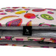 Preschooler Blanket 100x130cm Dove Grey Fruit Fiesta
