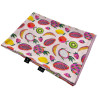 Kocyk Letni Sepia Rose Fruit Fiesta 60x70cm - Velvet
