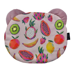 Teddy Pillow Sepia Rose Fruit Fiesta - Velvet
