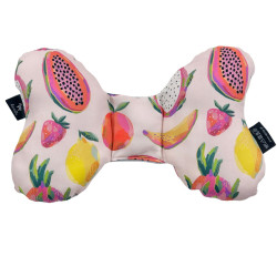 Shock-Absorbent Pillow Dove Grey Fruit Fiesta - Waffel