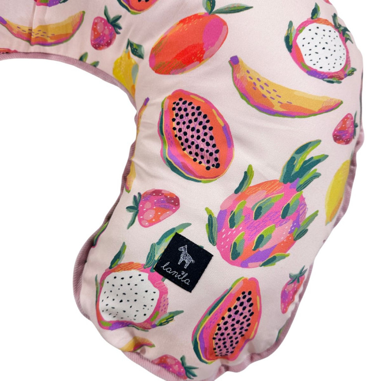 Breastfeeding Pillow Sepia Rose Fruit Fiesta - Velvet